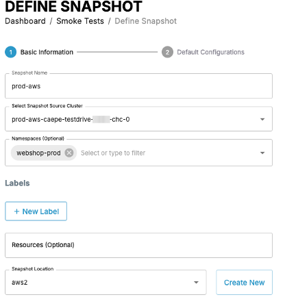 Screenshot of test drive